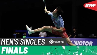 مسابقه فینال بدمینتون VICTOR Korea Masters 2026 سینگل مردان - Yoo Tae Bin از کره درمقابل Zhu Xuan Chen از چین