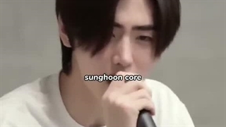 Sunghoon core بایس شما نشان دهنده شخصیت شماس پارت7