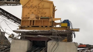 نصب و راه اندازی سنگ شکن کوبیت HS10 در معدن