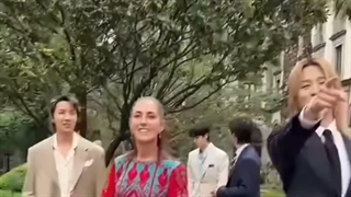 بی تی اس در حال حاضر در شیکاگو هستن و اجرای بعدی پنجشنبه هست