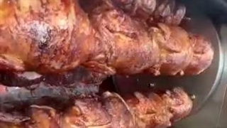 دستگاه مرغ بریان ذغالی ترکیه ای