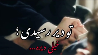 تو دیر رسیدی ؛ خیلی دیره ...  ، « میکس کوتاه از سریال چینی زیاده روی ، تقدیمی » کپشن ، لطفا ...