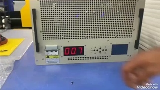تست اتصال کوتاه رکتیفایر ۲۰۰۰ آمپر آبکاری