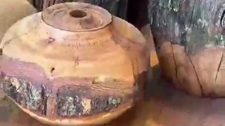 ویدیوی ساخت ظروف چوبی لوکس