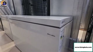 فریزر صندوقی درب شیشه ای هیمالیا 130 مدل HFZC33001