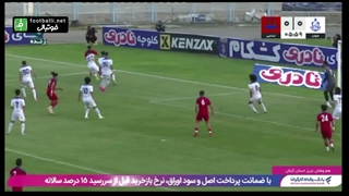 خلاصه بازی ملوان 0-1 نساجی مازندران