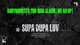 BABYMONSTER - ‘SUPA DUPA LUV’ (Official Audio)