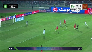 گل دوم پرسپولیس به ذوب آهن (پوریا شهرآبادی)