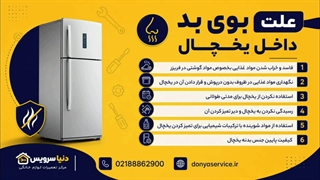دلیل بوی بد داخل یخچال فریزر ساید بای ساید