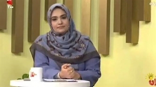 بغض مجری زن تلویزیون روی آنتن زنده