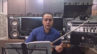 آموزش ویلن کتاب گلبانگ 3 دخترچوپون ایمان ملکی