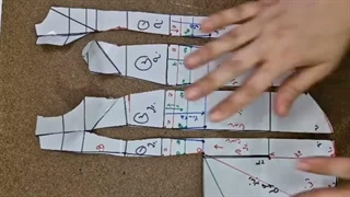 الگو کشی ماکسی ماهی ترک دنباله دار