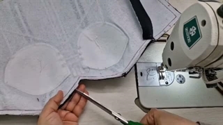 دوخت فنردوزی دکلته 2