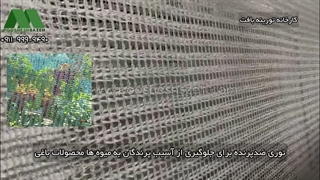 توری ضدپرنده | 09119999490 خرید مستقیم از تولیدکننده