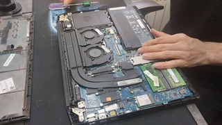 تعمیر cpu لپ تاپ اچ پی