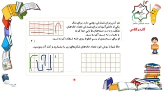 ریاضی دوم دبستان ،فصل یک صفحه ۱۳و۱۴
