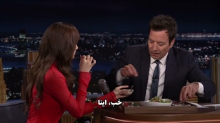 برنامه "The Tonight Show" با حضور لیسا با زیرنویس فارسی..کپ⁦✯