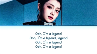 لیریک آهنگ چینی LEGEND از شن شیائوتینگ عضو گروه کپلر (Shen Xiaoting)