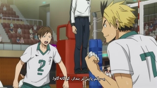 انیمه هایکیو فصل دوم قسمت 19 | Haikyuu S2 با زیرنویس فارسی چسبیده