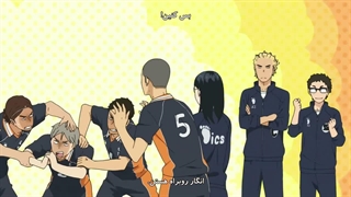 انیمه هایکیو فصل سوم قسمت 7 | Haikyuu S3 با زیرنویس فارسی چسبیده