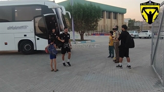 ورود پارس جنوبی جم به ورزشگاه تختی جم