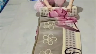 پتو رو چشکلی جمع کنیم