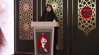 شعرخوانی خانم الهام صفالو برای رهبر شهید انقلاب حضرت امام خامنه ای