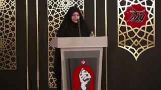 شعرخوانی خانم زهرا سادات قاسمی برای رهبر شهید انقلاب حضرت امام خامنه ای