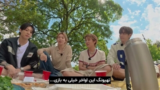 قسمت 5 ران بی‌تی‌اس در تورنتو با زیرنویس فارسی چسبیده