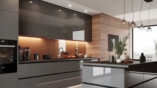 کابینت آشپزخانه مدرن و شیک | هوم هارمونی[09193795395]