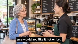 At a Coffee Shop