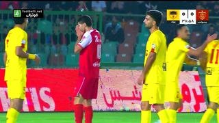 خلاصه بازی پرسپولیس 0-1 فولاد (گل دقایق پایانی وحید امیری)