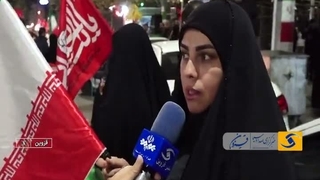 حضور حماسی مردم قزوین در تجمعات شبانه مردمی - 242 شب در حمایت از انقلاب و رزمندگان
