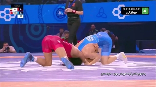 پیروزی مقتدرانه رحمان عموزاده مقابل حریف ترکیه ای